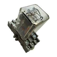 Potter & Brumfield KUP-14A35-120 Relay, 120V, 50/60Hz, w/27E893 Base, 10A, 300V