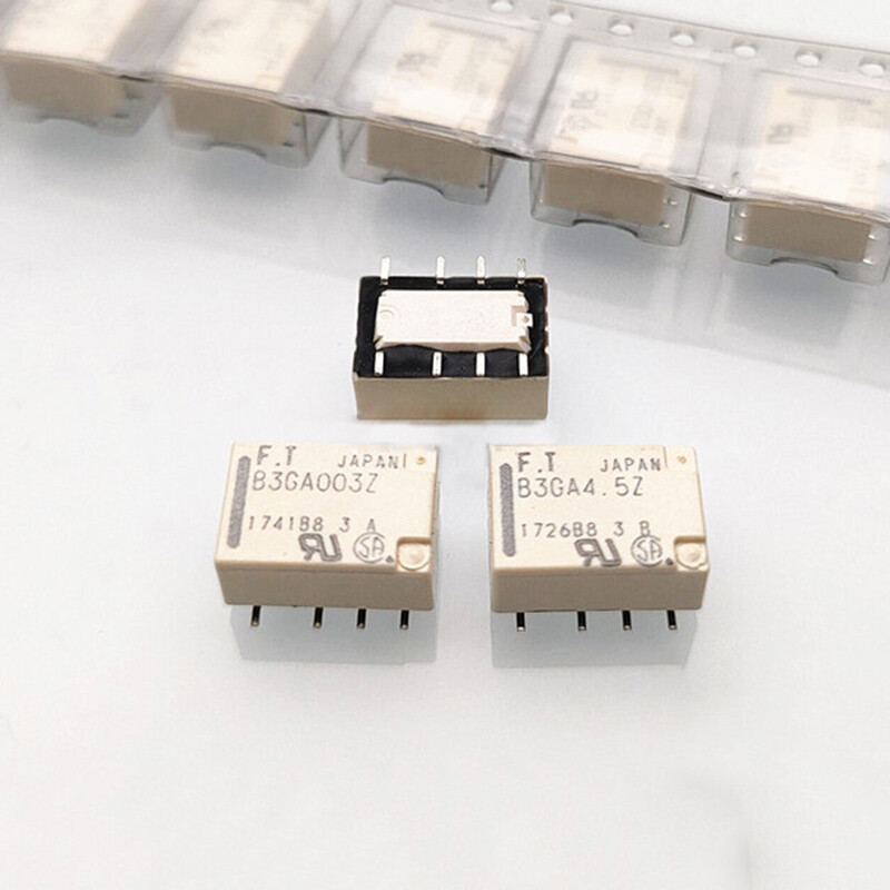 2Pcs Fujistu B3GA003Z 3VDC Power Relay 8 Pins Replace G6K-2P-F-3V UD2-3NU