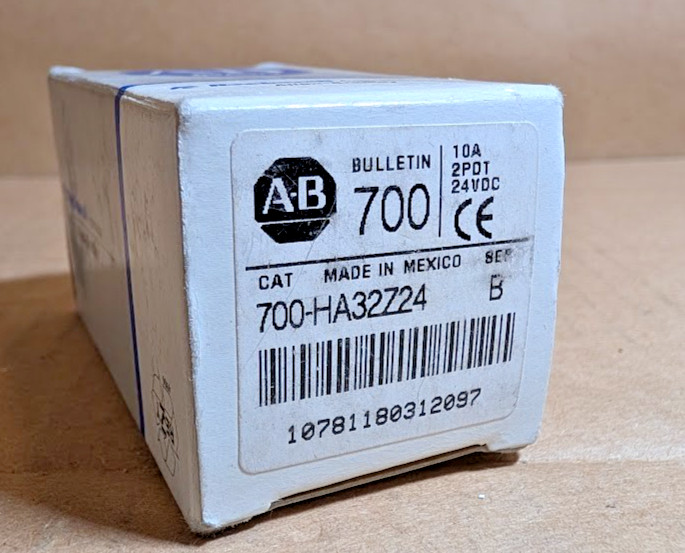 Allen-Bradley 700-HA32Z24 Ser. B General Purpose Relay, 24VDC, 10A, DPDT (New)