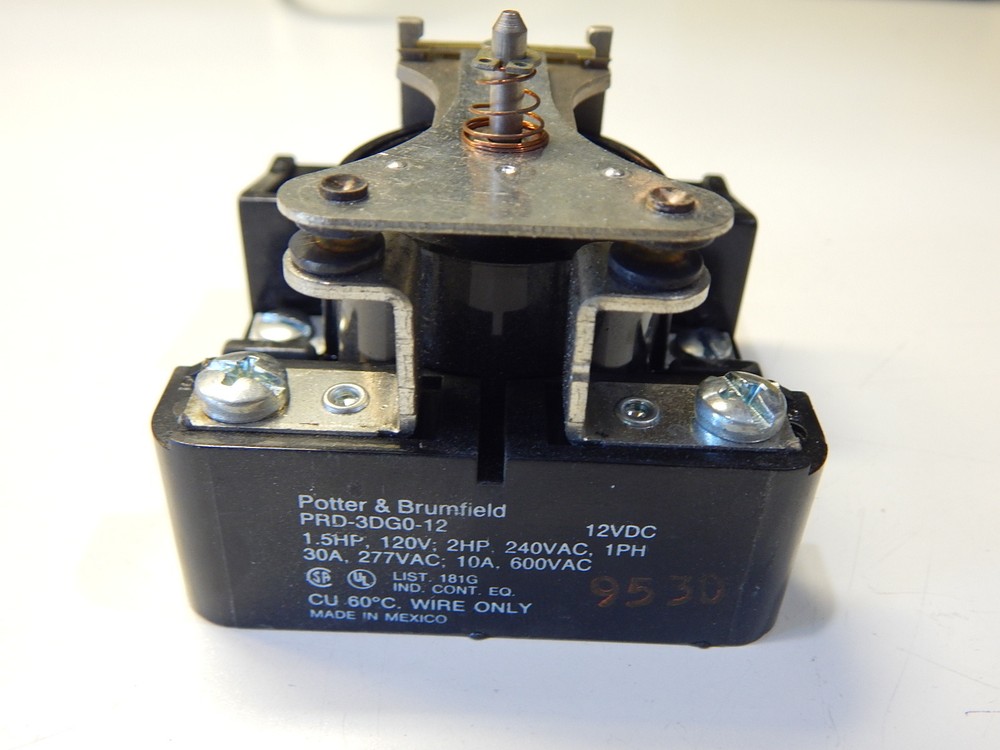 P&B PRD-3DG0-12 RELAY GEN PURPOSE SPST 30A 12VDC RELAY HEAVY DUTY -FAST SHIPPING