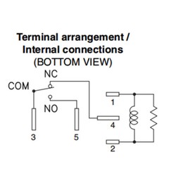 2Pcs 8T2T-14B192-BA 12VDC Automotive High-Current Micro ISO Relay 5Pins