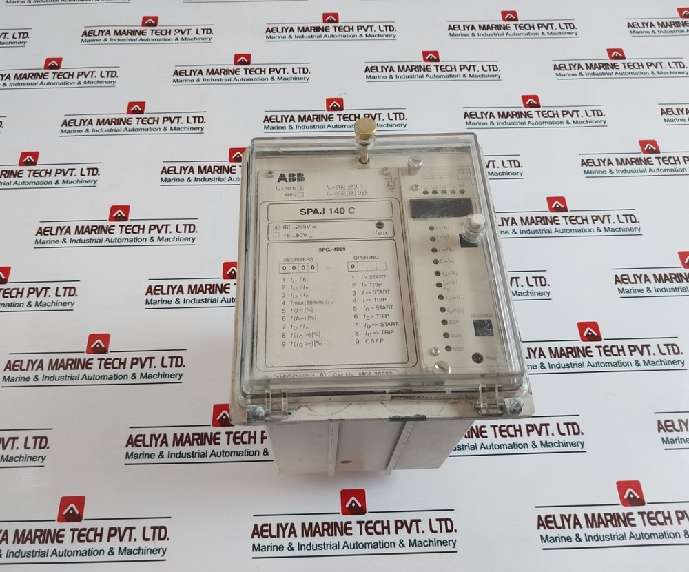 ABB SPAJ 140 C Overcurrent and Earth-Fault Protection Relay