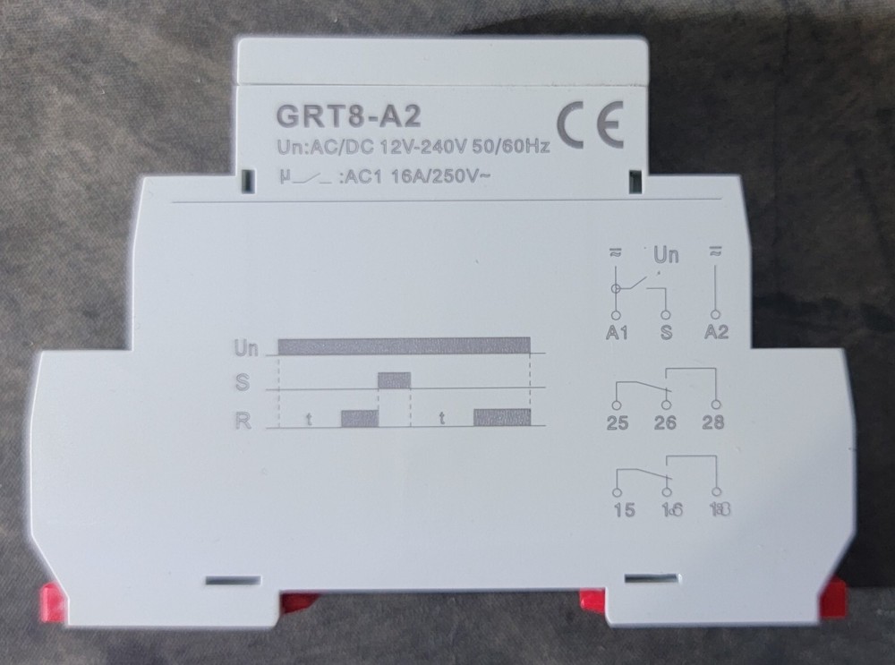 GAEYAELE T8-A2 AC/DC 12-234V 16A Delay Timer Relay, In Stock, Not Drop Shipped!!