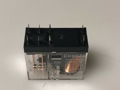 (QTY. 2) OMRON 18VDC 16A SPDT RELAY G2R-1-E DC18 (29 x 13 x 25.5 MM) PC PIN NEW