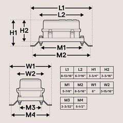 12V Fuse Relay Box 6 Slot ATC ATO 5 Pin Relay Block Kit