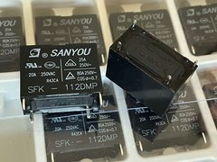 10pcs New SFK-112DMP Power Relay 20A 250VAC 4 Pins