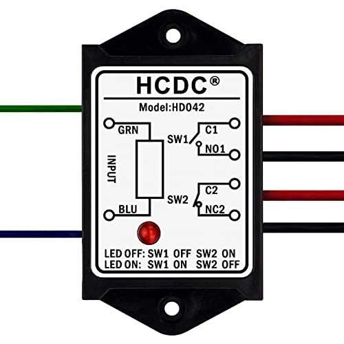 DPST 1NO 1NC 8 Amp Power Relay Module (AC 110V/115V/120V) Assorted Sizes