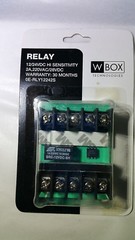 WBox Relay 12/24VDC Hi Sensitivity, 2AMP,220VAC/28VDC Model RLY12242S