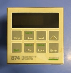 Foxboro 874 Resistivity Controller Control Monitor 874RS-AI ST A