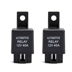 4pcs DC 12V 40A 40 AMP Car Auto Automotive Van Boat Bike 4 Pins SPST Alarm Relay