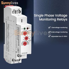 AC/DC12V-240V A220V 16A On Delay Off Delay Timer Relay Time Delay Relay Din Rail