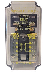 MSD Inc. 219XBXP – 120 Control Relay 120VAC Coil Volt