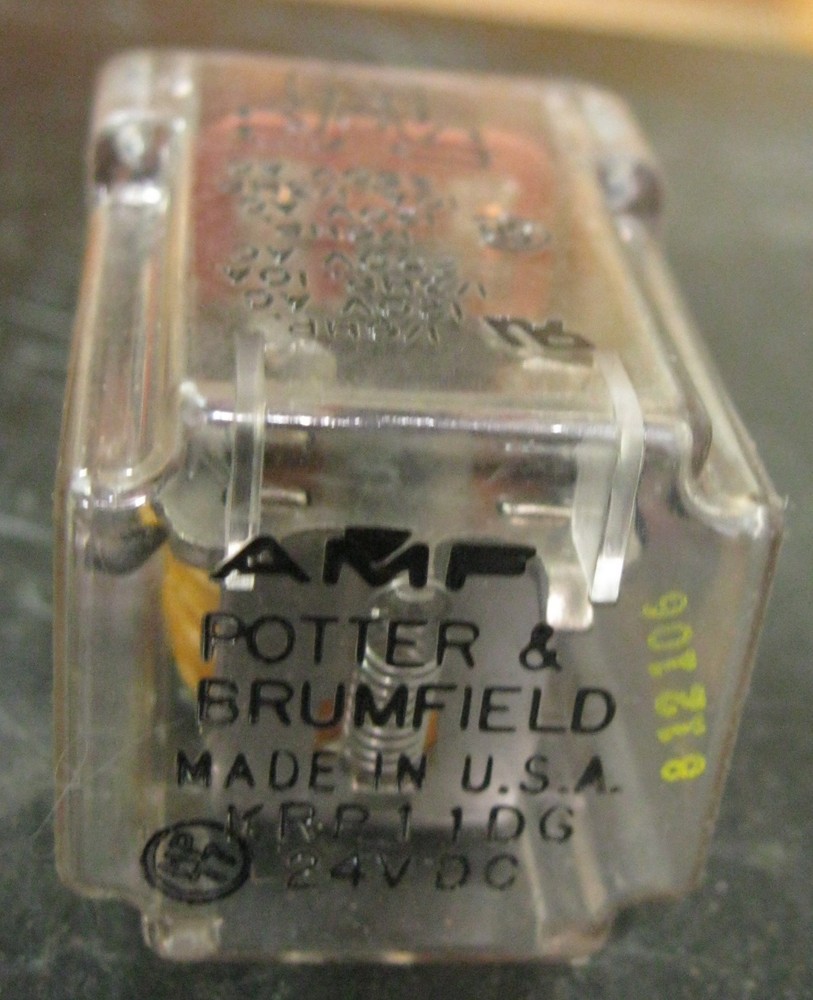 Potter & Brumfield KRP11DG Relay 24 VDC