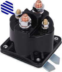 Dump Trailer Solenoid 12V 4 Terminal Replacement for Intermittent Duty Solenoid