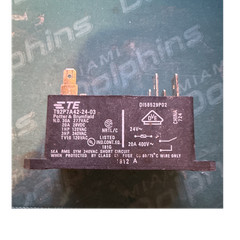 TE T92P7A42-24-03 Power Relay 24V Coil DPST 30A 277VAC 6-Pin