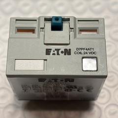 Eaton D7PF4AT1 Power Relay Full Feature, 24VDC 4PDT, New