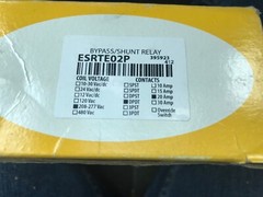 RIB ESRTE02P Emergency Lighting Bypass/Shunt Relay Coil: 208-277 VAC, 20 Amp