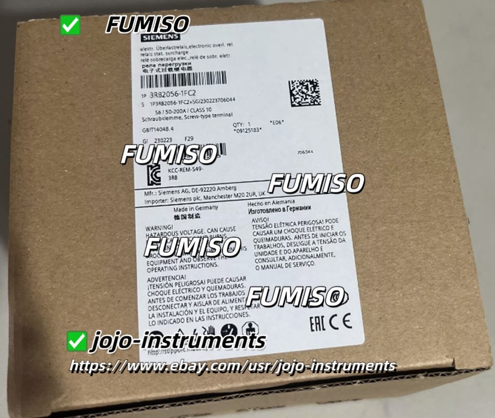 1PC NEW Siemens 3RB2056-1FC2 Overload Relay 3RB2 056-1FC2 Free delivery*jo