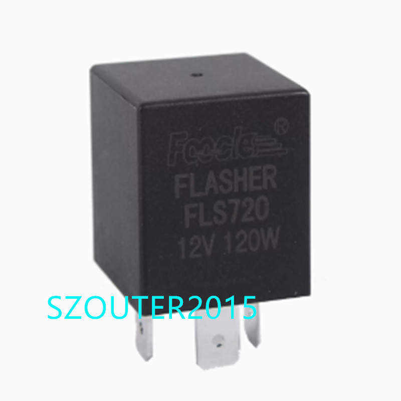 2PCS FLS720 Automotive flasher relay 12V 120W 3PIN NEW
