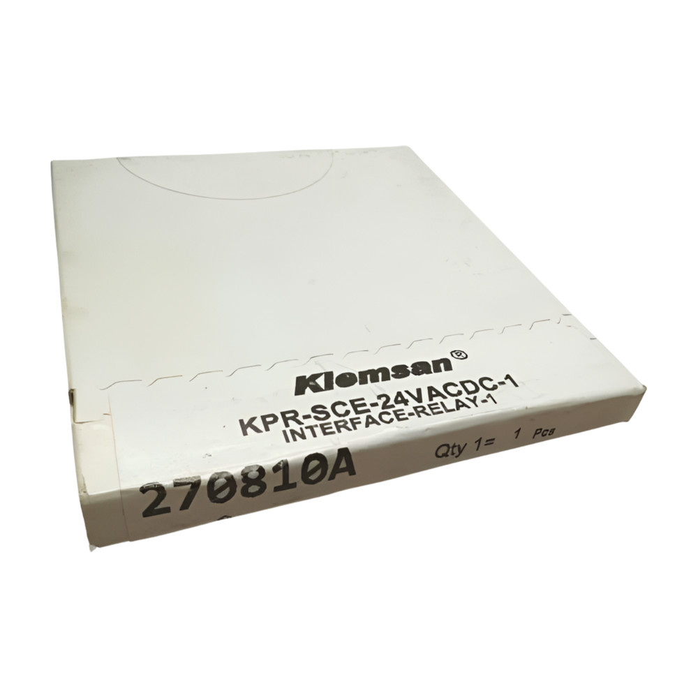 Klemsan 270810A Interface-Relay KPR-SCE-24VACDC-1 **Free Shipping**