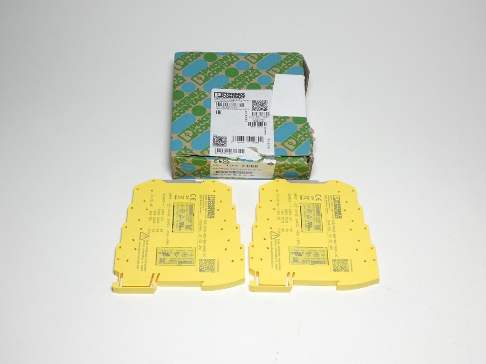 *Box of 2* Phoenix Contact 2700356 PSR-PS20-1NO-1NC-24DC-SC Coupling Relay – …