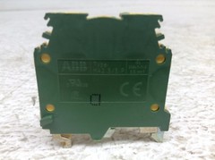 ABB MA2.5/5.P Green Yellow Wire Terminal MA255P Lot of 4