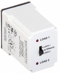 Alternating Relay, 10 Amps, 120VAC, 8 Pins, DPDT Cross-Wired –