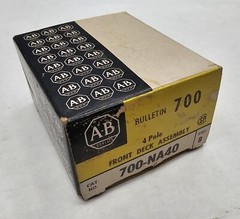 Allen-Bradley 700-NA40 Series B, Relay Front Deck Assembly, 4-pole