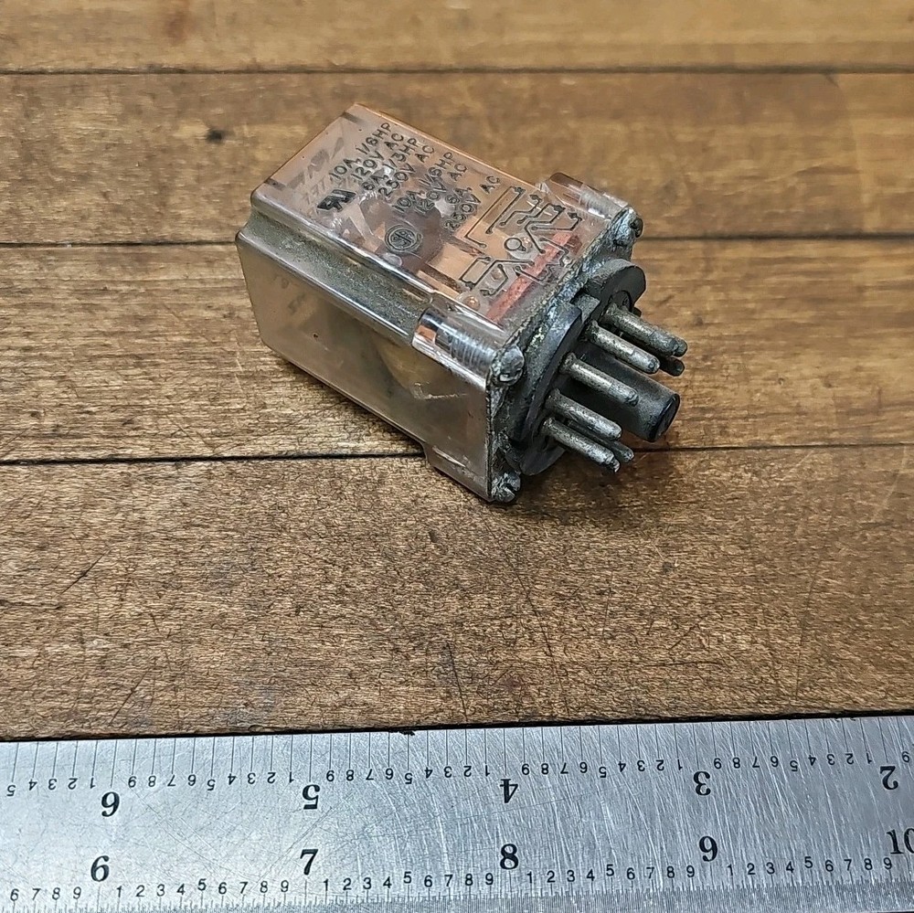 POTTER & BRUMFIELD – KRP14AG -11-Pin RELAY – 115/120VAC – 3PDT – 10A