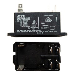 2Pcs TYCO T92P7A42-24-03 24VDC Power Relay 30A 277VAC 6Pins