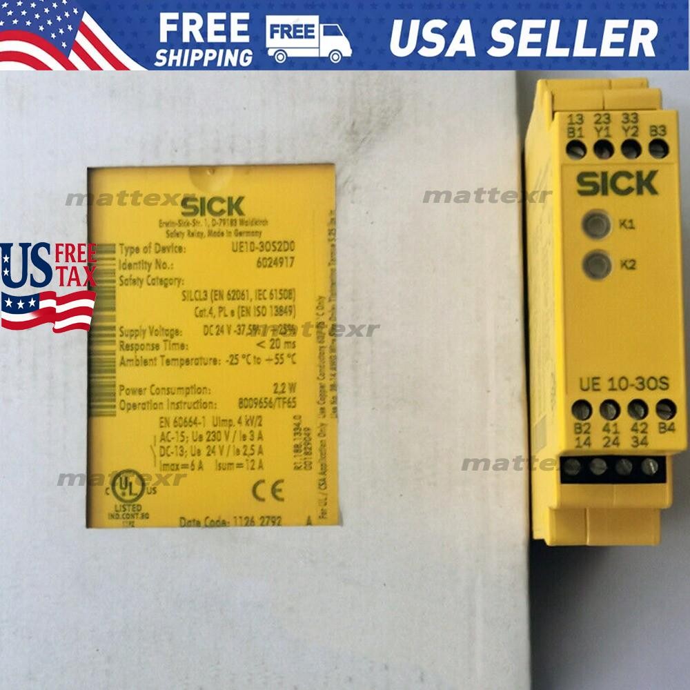 1PCS SICK UE10-3OS2D0 Safety Relay