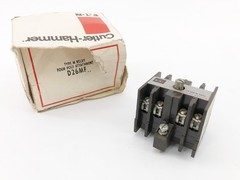 New Cutler Hammer D26MF Series A2 Type M Relay 4-Pole Attachment 10A 600V