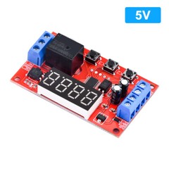 Relay Module DC 5V/12V/24V Programmable Optocoupler Isolation Pulse Cycle USA