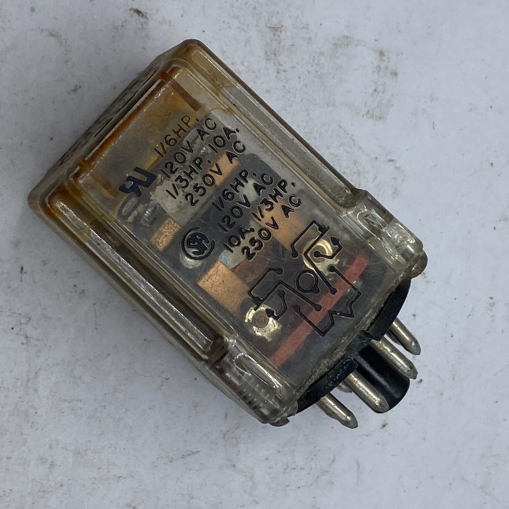 LOT OF 3 AMF POTTER & BRUMFIELD KRP11AG RELAY 120V 50-60HZ MADE IN USA 🔔