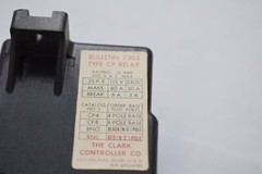 Joslyn Clark, CP8, BULLENTIN 7303, TYPE CP RELAY, 8P BASE, No Screws