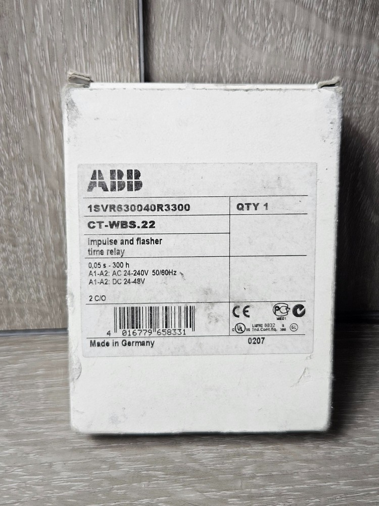 ABB – 1sVR630040R3300 – CT-WBS22