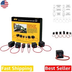 Heavy Duty Relay Bypass Switch | 20A Continuous | 12V Plug-in | Lab Scope Tool