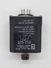 Hi-G TDO-A-24A10S Time Delay Relay 10A 115V 0.3-10Sec 24V Coil 8-Pin
