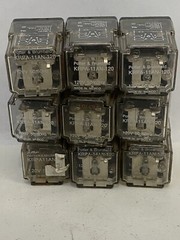 Potter & Brumfield KRPA-11AN-120 Relay 120V 50/60Hz Lot of 9