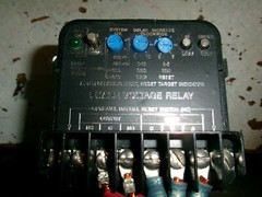 INSTRUMENT TRANSFORMERS LPVR-480 PHASE VOLTAGE RELAY 360-500V 3PH 60HZ (639)