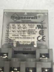 MAGNECRAFT 784XDXM4L RELAY W/BASE UNMP