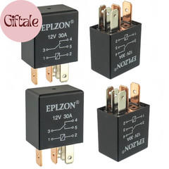 5 Pin 12V 30A SPDT Relay High Performance Multi-Purpose Waterproof Stable Relay