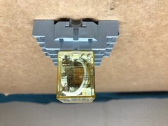IEC 60255 Relay with Idec Relay Socket Base SH4B-05 Great Working Condition