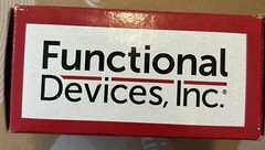 Functional Devices RIBU1C Enclosed Pilot SPDT Contacts Control Relay Brand New