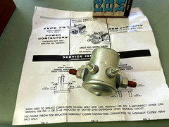 RBM CONTROLS TYPE 70 SOLENOID DIRECT CURRENT SINGLE POLE COIL 36