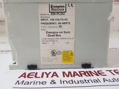 Crompton 256-pldu-pqbx-C6 Protector Relay 120 Volts AC