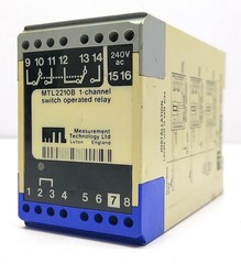 Measurement Technology Ltd. MTL2210B 1-Channel Switch Operated Relay