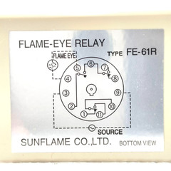 NEW | SUNFLAME FE-61R FLAME EYE RELAY AC 100-110V FREE SHIPPING