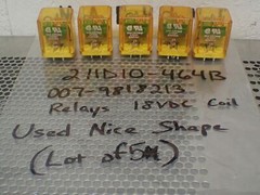 CORNELL DUBILIER 211D10-464B 007-9818213 Relays 18VDC Coil Used (Lot of 5)