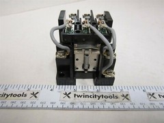 11 Pin Surface Mount Open Power Relay, 3PDT, 120/240 VAC